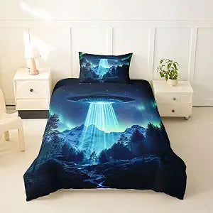 Erosebridal UFO Duvet Cover Twin Size