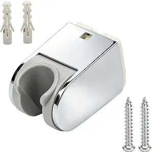 Shower Head Holder, Adjustable Handheld Shower Wand Holder Screw-Mounted, ABS Style2 Wall Mount Shower Bracket for Bathroom, [1 Pack]