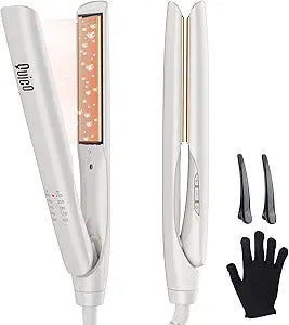 Quico Hair Straightener, 100-240V Dual Voltage Straightener and Curler