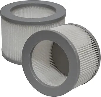 PUREBURG Replacement Filter Compatible with SISMEL F11 Purifying Fan, H13 True HEPA, Pack of 2