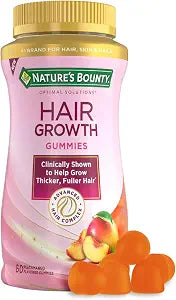 Nature's Bounty Hair Growth Gummies, 60 Count