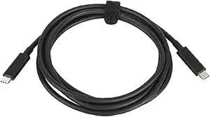 Lenovo 6.' USB-C to - 5Gbps Cable, Black