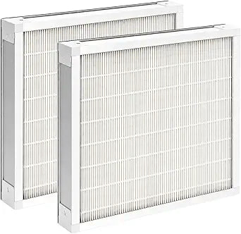 Nispira F301H Replacement Filter Compatible with BlueDri AS-550 Air Scrubber, Dri-Eaz, Phoenix and Bear Air Scrubbers, 16 x 19 x 2 Inch Metal Frame Air Filter, 2 Pack