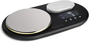 Ooni Dual Platform Digital Scales - Digital Baking Cooking Scales - Digital Kitchen Food Scales - LCD Display with Batteries - Ooni Pizza Oven Accessories