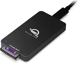 OWC Atlas FXR Thunderbolt (USB-C) + USB 3.2 (10Gb/s) CFexpress Card Reader