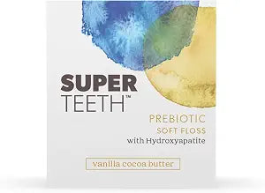 SuperTeeth Expanding Soft Dental Floss with Hydroxyapatite - Vanilla