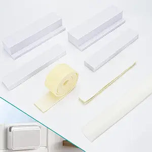 Foam Block for Midea U Shaped Window Air Conditioner Units, Air Conditioner Window Seal Kit,Winter Summer,Prevent Cold/hot Air Leakage.