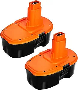 Totoplus 18V Replacement Battery for DeWALT: 18 Volt 5.0Ah XRP DC9096 Ni-Mh Batteries Compatible with DC9098 DC9099 DW9095 DW9096 DW9098 Cordless Power Tools