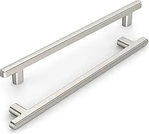 10 Pack 7.5 Inch(192mm) Kitchen Cabinet Handles Brushed Satin Nickel Cabinet Pulls Kitchen Cabinet Hardware Drawer Pulls for Cupboard Wardrobe