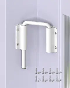 Sliding Door Loop Lock, 90/180 Degree Patio U-Bolt Locks