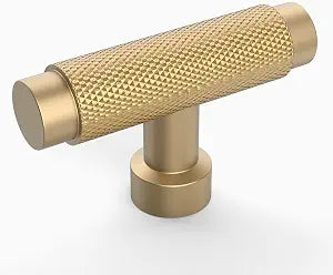 10 Pack Champagne Knurled Cabinet Knobs for Dresser Champagne Gold Cabinet Pulls Kitchen Hardware for Cabinets CK0028