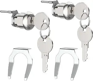 File Cabinet Lock for Hirsh Industries,for Fits Vertical Drawers,for Most W601-W650 File Cabinet Lock(2 Set)