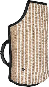 Morezi Dog Bite Sleeve Training Protection, Fits Both Sleeves, Small Dogs Training Biting Tugging Toy - Black - Short