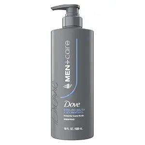 Dove Men+Care Shampoo 1 ct Cooling Scalp Relief with Icy Menthol, 18 FL OZ