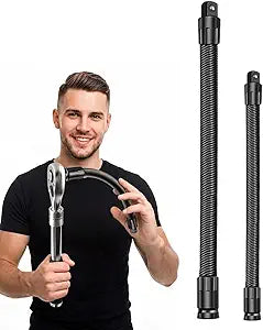 Flexible Shaft Extension Extender Torque Socket Ratchet Spanners Electric Wrench Connecting Rod