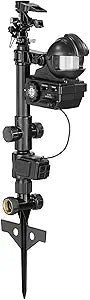 Orbit Yard Enforcer Motion-Activated Sprinkler - Outdoor Animal Repeller & Lawn Protector - Motion Sensor - Multi-Angle Detection - Weatherproof Dual-Purpose Sprinkler - 62100