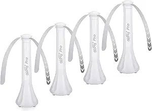 Fly Fans for Tables, Outdoor Fly Repellent Fna (White, 4 Pack)