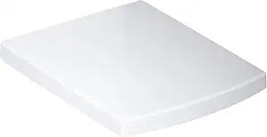 WOODBRIDGE Toilet Seat with Cover, White, Slow-Close, Quick-Release for Easy Cleaning.Seat-04