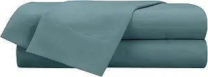 Martex Easy Living 3-Piece Microfiber Twin Sheet Set ��� Brushed Microfiber Sheets ��� Easy Care ��� Wrinkle Resistant ��� Durable Bed Sheets ��� Lightweight Bedding Set ��� Teal Artic