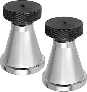 2pcs 3.94" to 5.91" Adjustable Screw Jack with 20 Tons Capacity Post Machinist Jack Heavy Duty Screw Jack Stands for Machine Tool