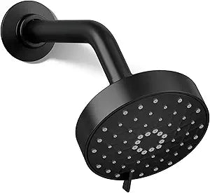 Kohler 72419-Y-BL Awaken G110 Three-function showerhead, 2.5 gpm, Matte Black