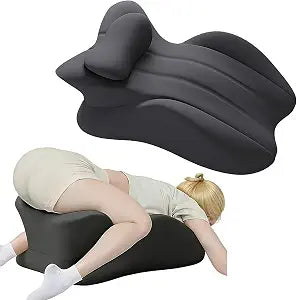 Multi-functional Ergonomic Memory Foam Wedge Pillow, 27 Angle Perfect Position Instant Intimacy Couples Pillow, Wedge Memory Foam Butt Cushion, Provides Waist and Neck Support for Neck Pain Relief.