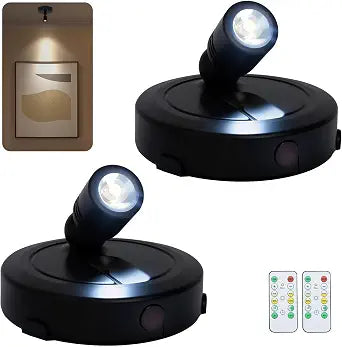 Battery Powered LED Spotlight Indoor, Accent Plant Lights