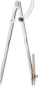 Mr. Pen- Professional Compass for Woodworking, Compass with Wing
