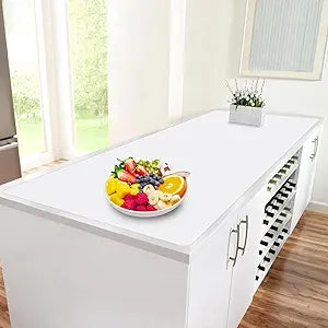 Large Silicone Mat, 72x16 Heat Resistant Mats for Countertop, Cuttable Waterproof Kitchen Counter Mat, Multipurpose Countertop Protector Mat, Silicone Mats for Kitchen Counter (Translucent)