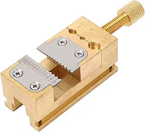 Universal Mini Drill Press Vise Clamp Table Bench Vice for Jewelry Walnut Nuclear Watch Repairing Clip On Sculpture Craft Carving Bed Tool. Watch Repair Vise Clamp Holder Tool