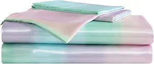 Betsey Johnson - Queen Size Satin Sheet Set with Pillowcases