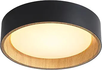 Flush Mount Fixture LED Ceiling Light : 5CCT Adjustable, Low-Glare Design for Bedroom, Hallway & Kitchen