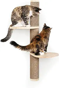 Cat Climbing Wall System  Modern Floating Shelves & Perches for Cats - Sunrise Steps | Ascentials by FurHaven
