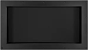 Suteck Shower Niche 16"x 28" Outer Size, Single Shelf Large Niche Inner Size 24"x 12" Tile Ready Niche for Showers Bathroom Storage Recessed Shower Box