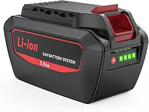 True Capacity 56V 5Ah Compatible with Echo 56V EFORCE Equipment LBP-56V 250A Models, Lithium Battery for Outdoor Power Tools, Longer Runtime Compatible for Echo Battery Chainsaw
