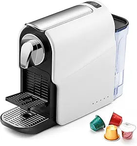 beanglass Espresso Pod Machine for Home, Capsule Coffee Maker for NS Original Pods, 20 Bar High Pressure Pump, 22oz Removable Water Tank, Adjustable Cup Tray, 1350W