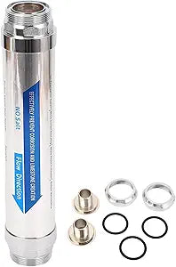 1000L Non-Salt Magnetic Water Softener System - Single Outlet for Shower, Dishwasher & Solar Heater(1 2 inch)