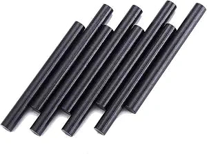 FOSTAR 8PCS Survival Ferro Rod Flint Fire Starter Rods, 5/16 X 3.15 Inch Magnesium Fire Steel Rods