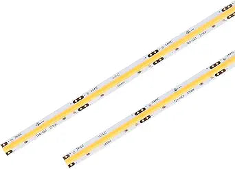 WAC Lighting Gemini 24VDC LED COB Tape Light No Visible Diodes 2700K Warm 1.2W and 100 Lumens per Foot 24 Foot Reel Field Cuttable Every 2 Inches and Fully Dimmable Contractor Quality