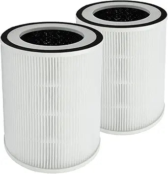PUREBURG Replacement Filters Compatible with CUCKOO CAC-I0510FW CAC-10510FW Air Purifier, H13 4-Stage Filtration Activated Carbon Air Clean Dust VOCs Odor