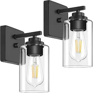 VerRon Wall Sconces Set of 2 for Bathroom, Modern Vanity Light Fixtures
