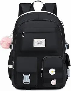 College School Backpack for Girls Women Cute Laptop Bookbag for Teens