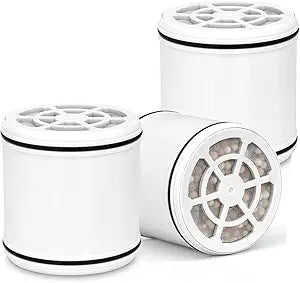Replacement Shower Filter for Wall-mounted showerhead,Compatible with Lucinn Pro Shower Head Cartridge,for Hard Water Remove Chlorine and Harmful Substances.(3 Pack)