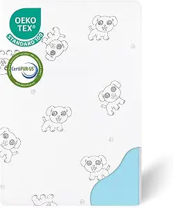 Pack and Play Mattress, 38"x26" Dual Sided Memory Foam Pack N Play Mattresses for Baby Toddler, Breathable Portable Crib Mattress for Pack N Play Playpen with Removale Washable Cover