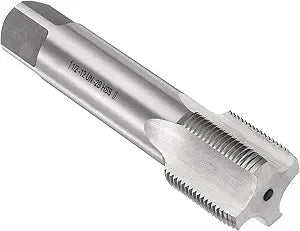uxcell Hand Plug Tap 1-1/2-12 UNF 2B Thread Plug Style Taps Straight Flute Screw Tapping Threading Tool High Speed Steel HSS6542