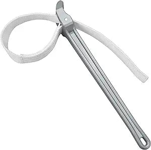 MAXPOWER Strap Wrench, 18-inch Handle Adjustable Strap Wrench, Nylon Strap Pipe Wrench for Replacing Oil Filter, Water Filter, PVC Junctions