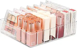Makeup Organizer for Eyeshadow Palette and Lipstick Organizer