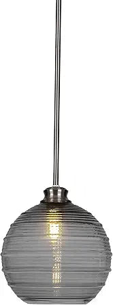 Malena 1 Light Pendant in Brushed Nickel (72-BN-5122)