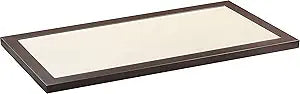 Maxim Lighting Sky Panel Flush Mount | 12" X 24" | Bronze Finish | White Pc Shade | Transitional Flush Mount | Ideal for Bedrooms, Hallways & Entryways | Dimmable | 57762WTBZ
