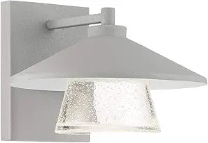 Access Lighting - HI Access 20060LEDDMG-SAT/SDG Transitional LED Wall Sconce from Silo Collection in Pewter, Nickel, Silver Finish, Satin